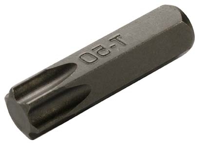 T20 Bit ohne Bohrung, 30 mm lang, 8 (5/16) Antrieb