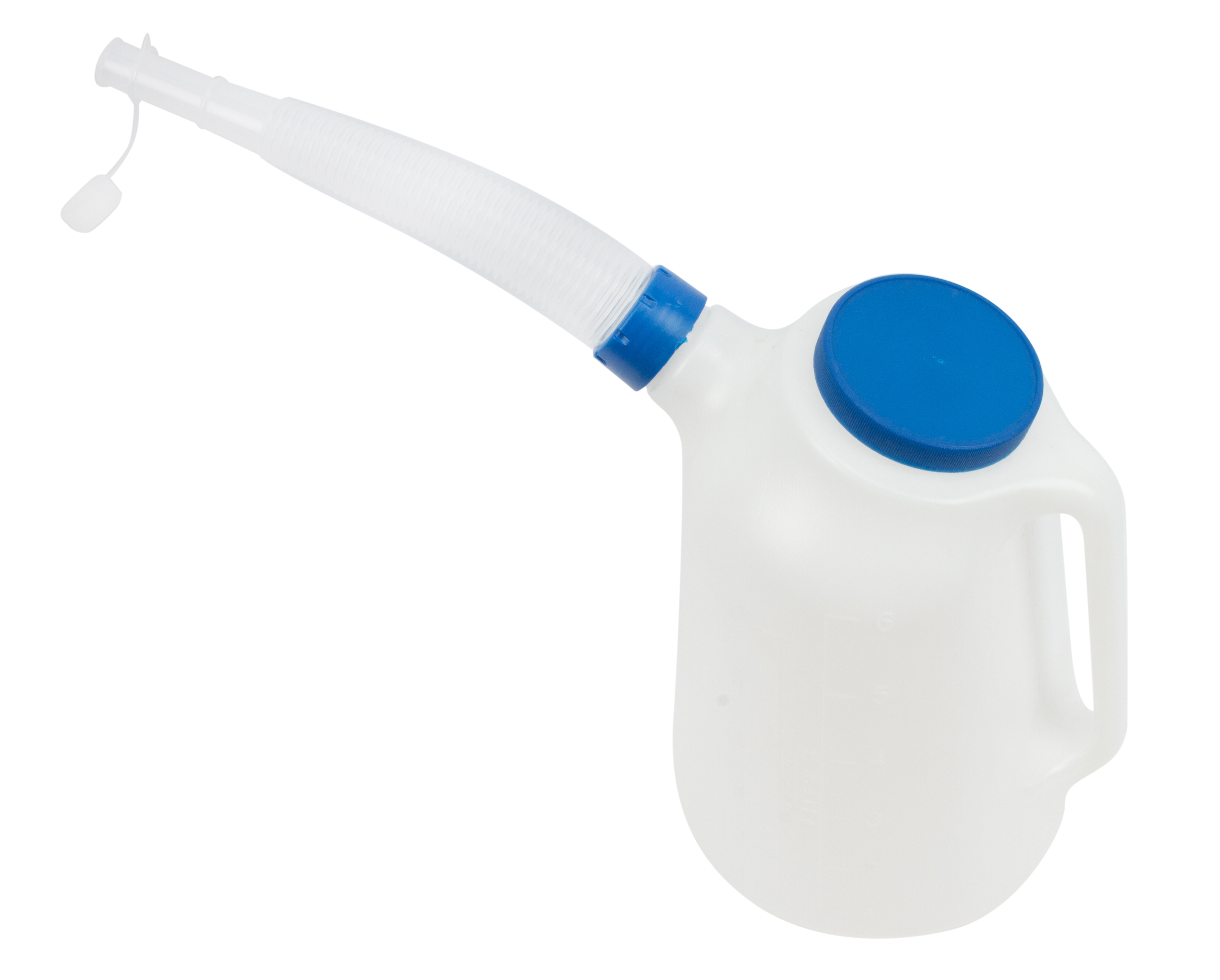 Öl Kühlmittel Füllkanne mit flexiblem Ausgussstutzen Deckel 6 l Trichter Einfüll