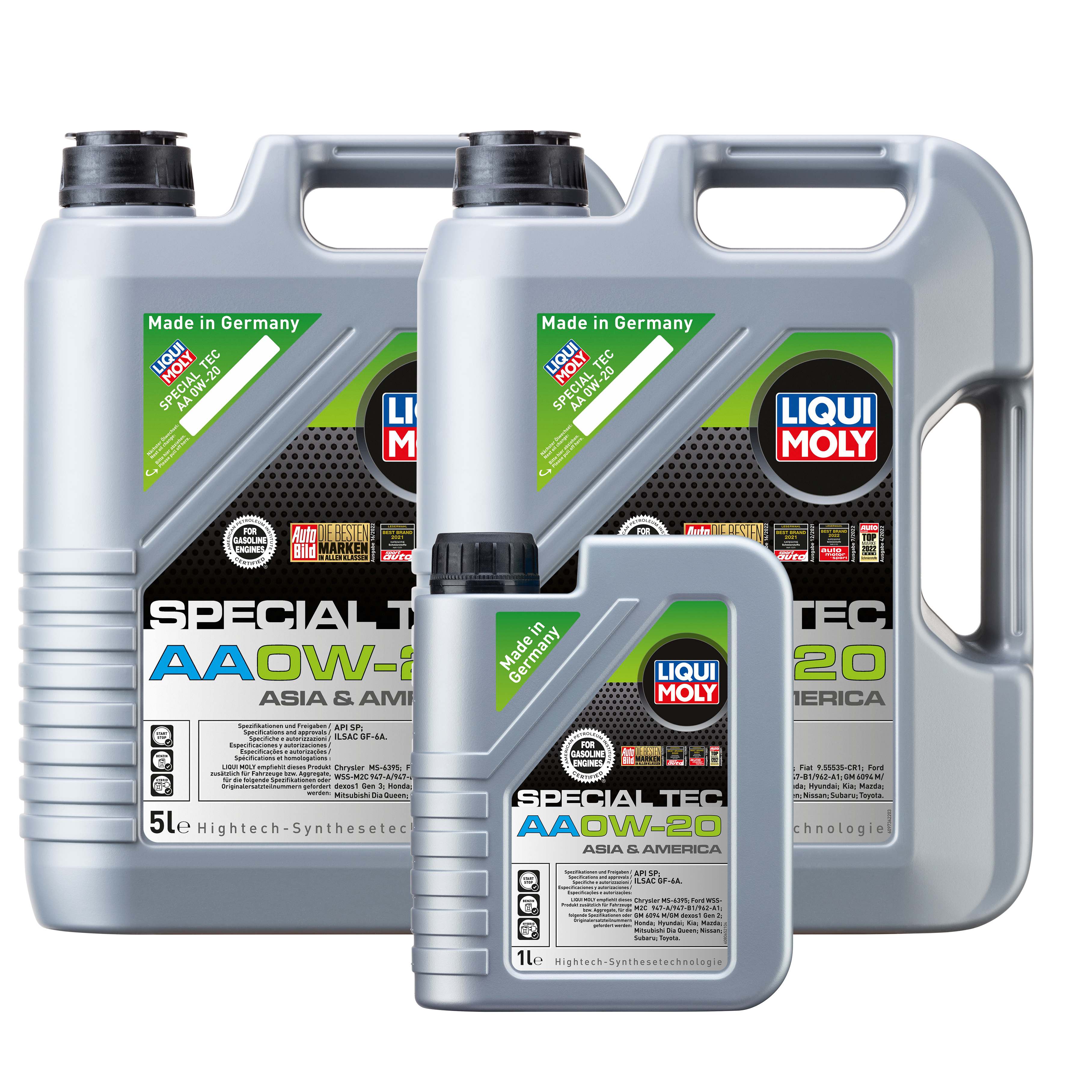 LIQUI MOLY 0W-20 11L SPECIAL TEC Motoröl für LEXUS     