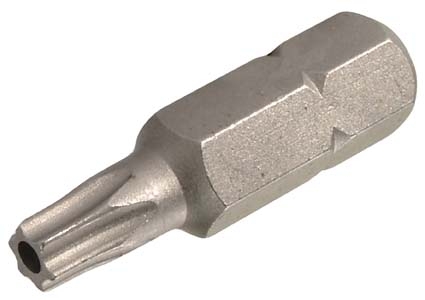 T27 Bit mit Bohrung, 30 mm lang, 8 (5/16) Antrieb