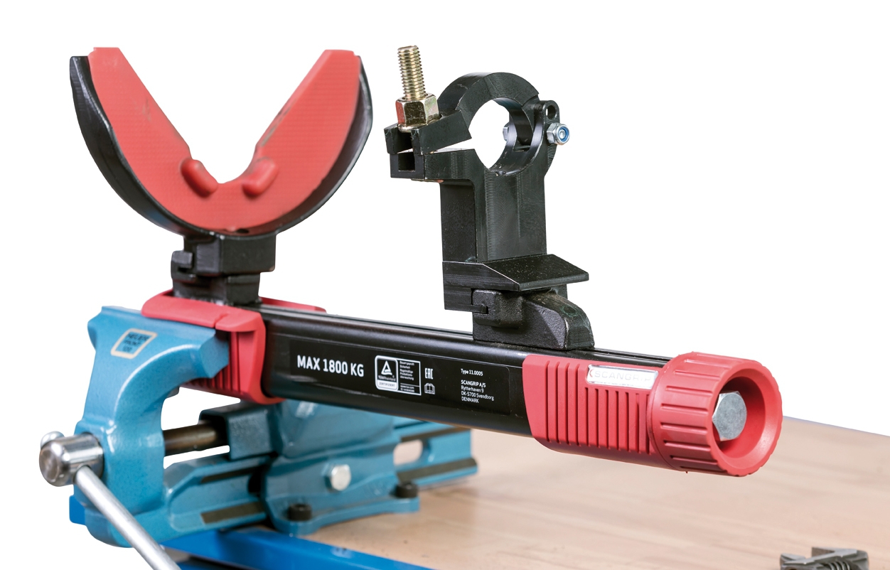 Klemmhalter für Federbein Ergänzung Federbeinspanner Scangrip Canvik Plus Basic