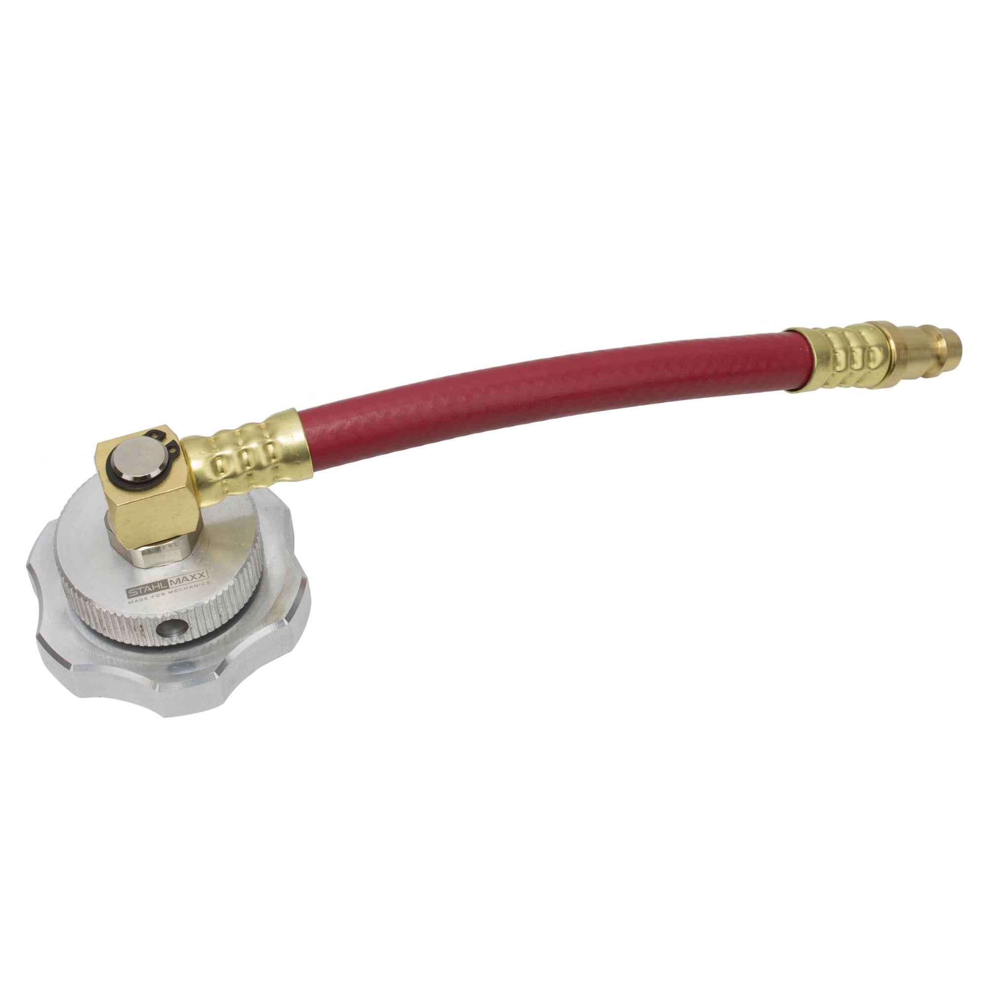 Bajonett-Bremsenentlüftungsadapter, abgewinkelt, Ø 32–35 mm