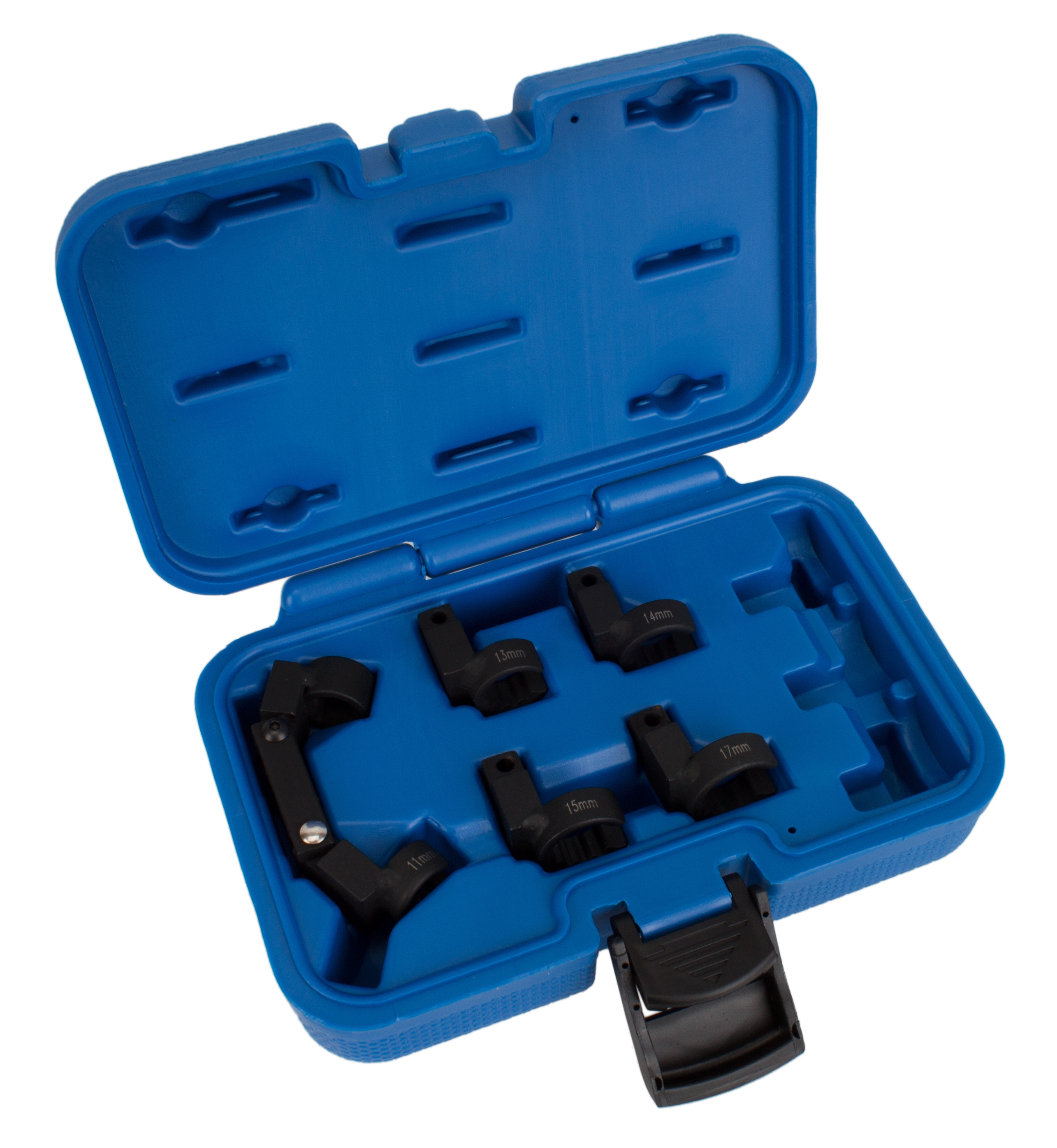 Rohr Leitungsschlüssel Satz flexibel 5 Wechselköpfe SW 11 - 17 mm