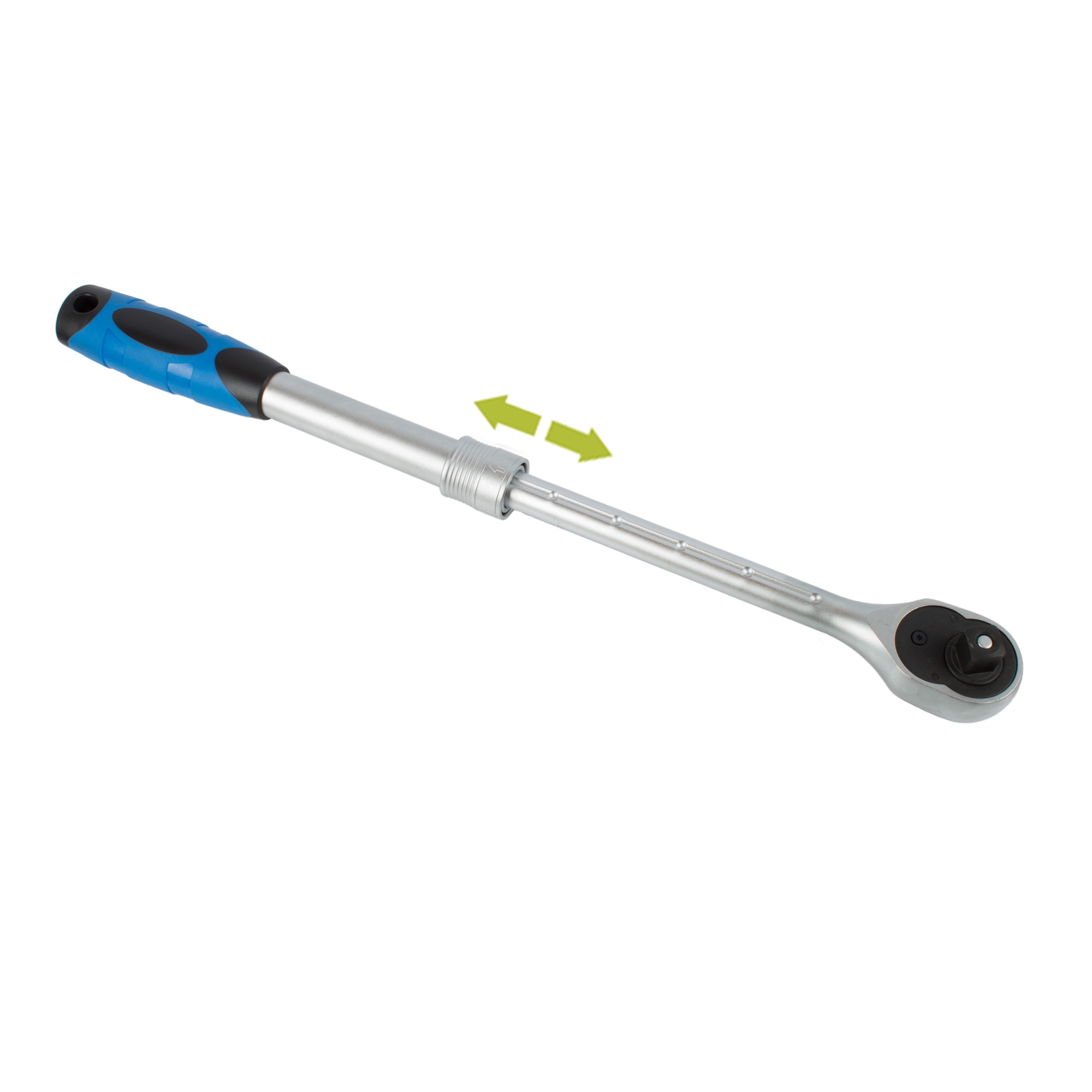 Ausziehbare Umschaltknarre, 12,5mm (1/2"), 305 - 445 mm