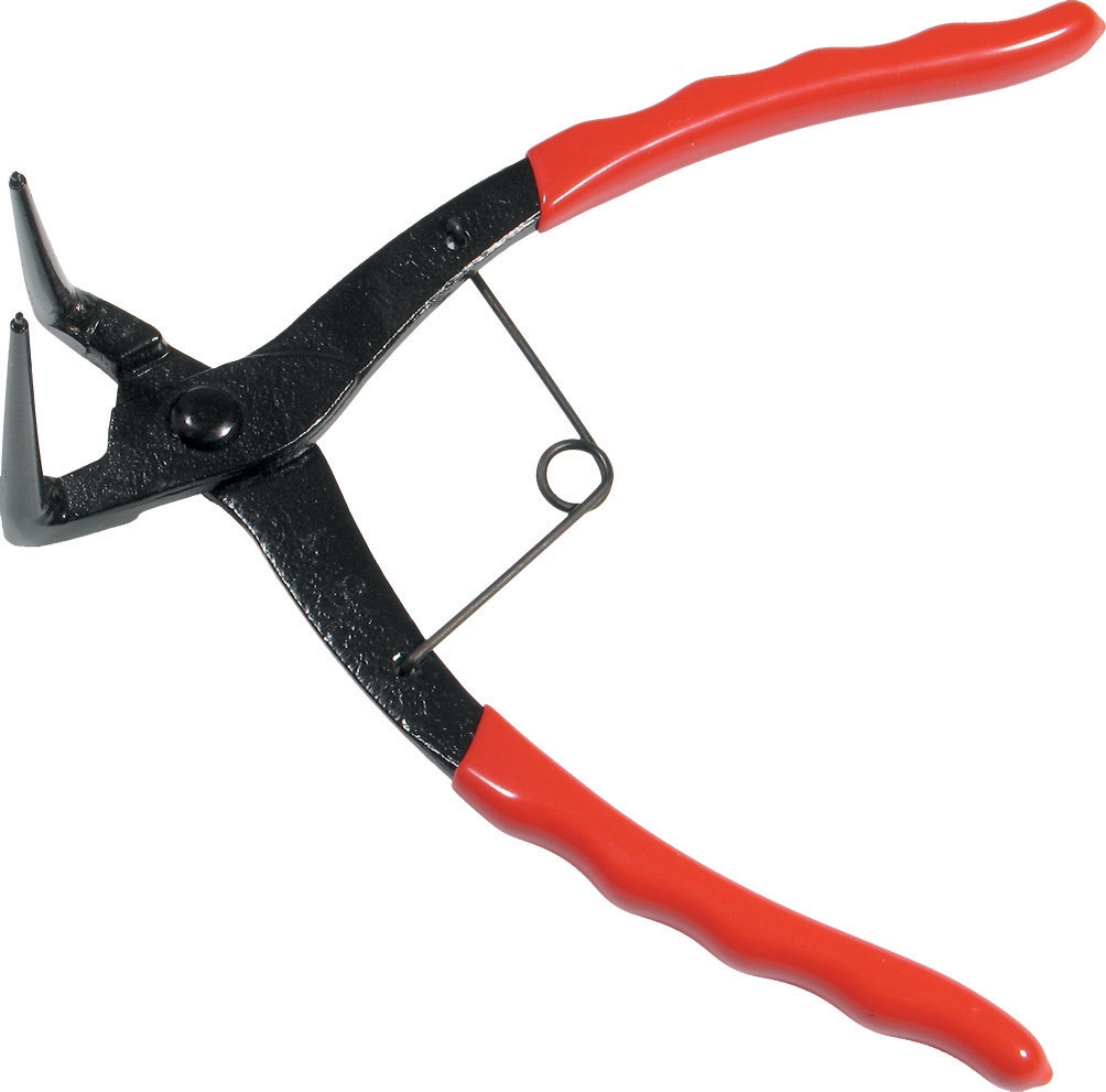 Innen Sicherungsring Zange gebogen 185mm für tiefliegende Seegerring Sprengring