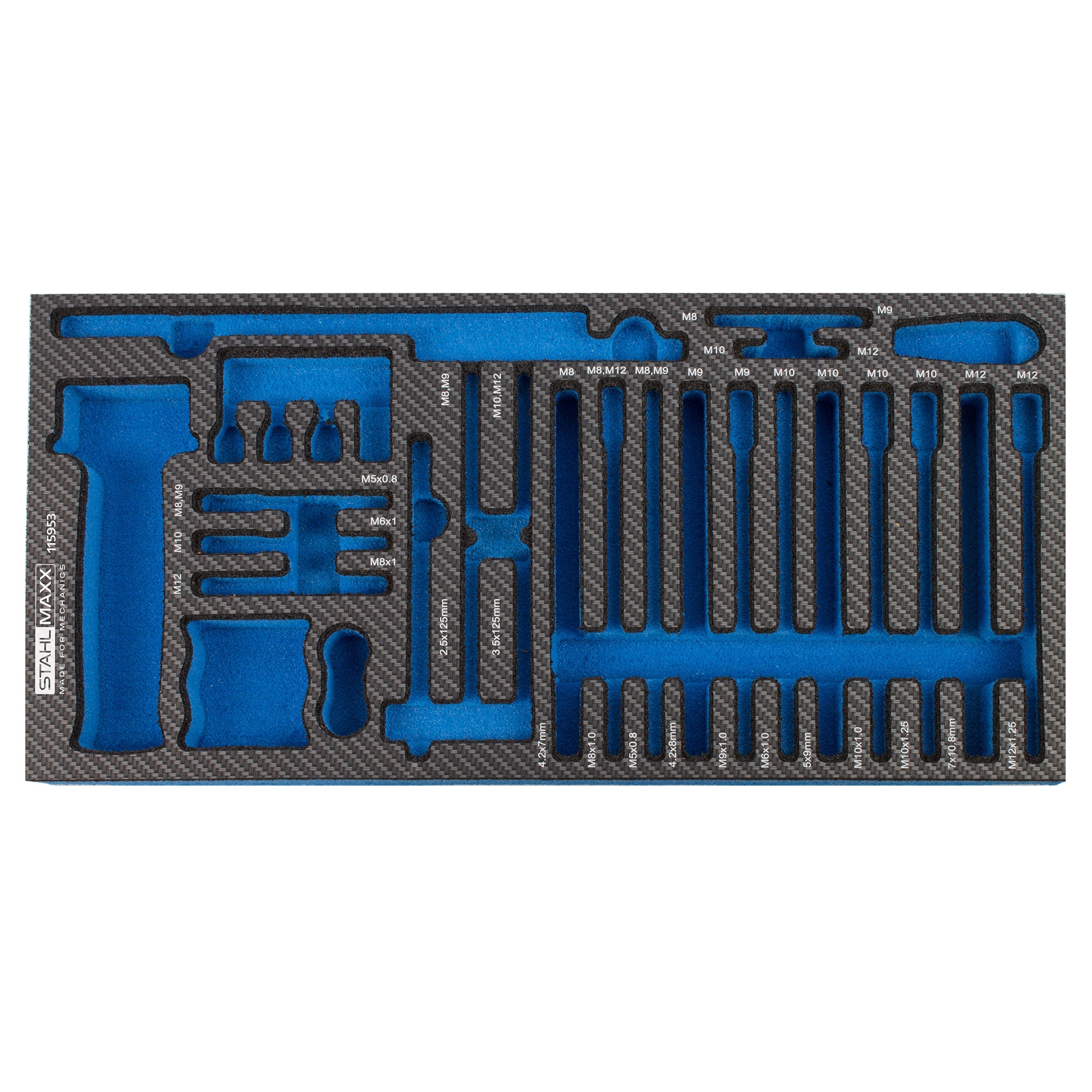 Schaumeinlage Glühkerzen Ausbohrwerkzeug 1/3