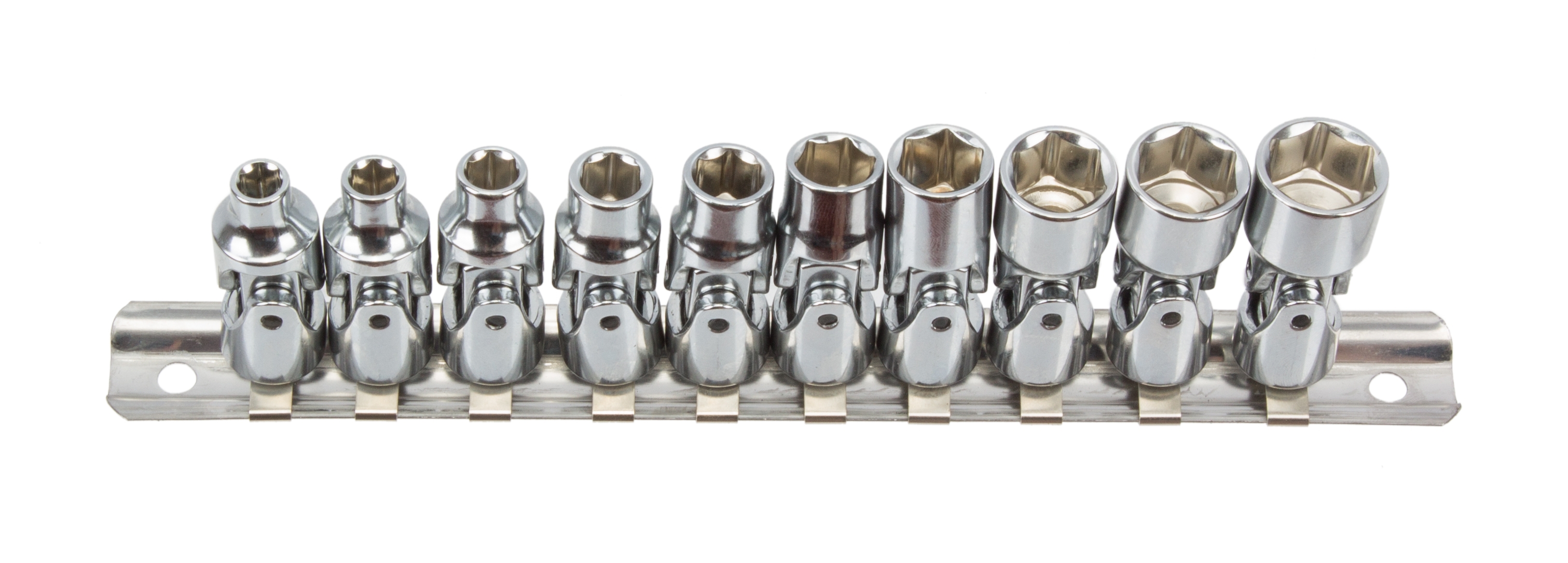 Gelenk Steckschlüsselsatz Einsatz Set Pro Torque 5-13 mm 1/4 10tlg 6kant Nüsse