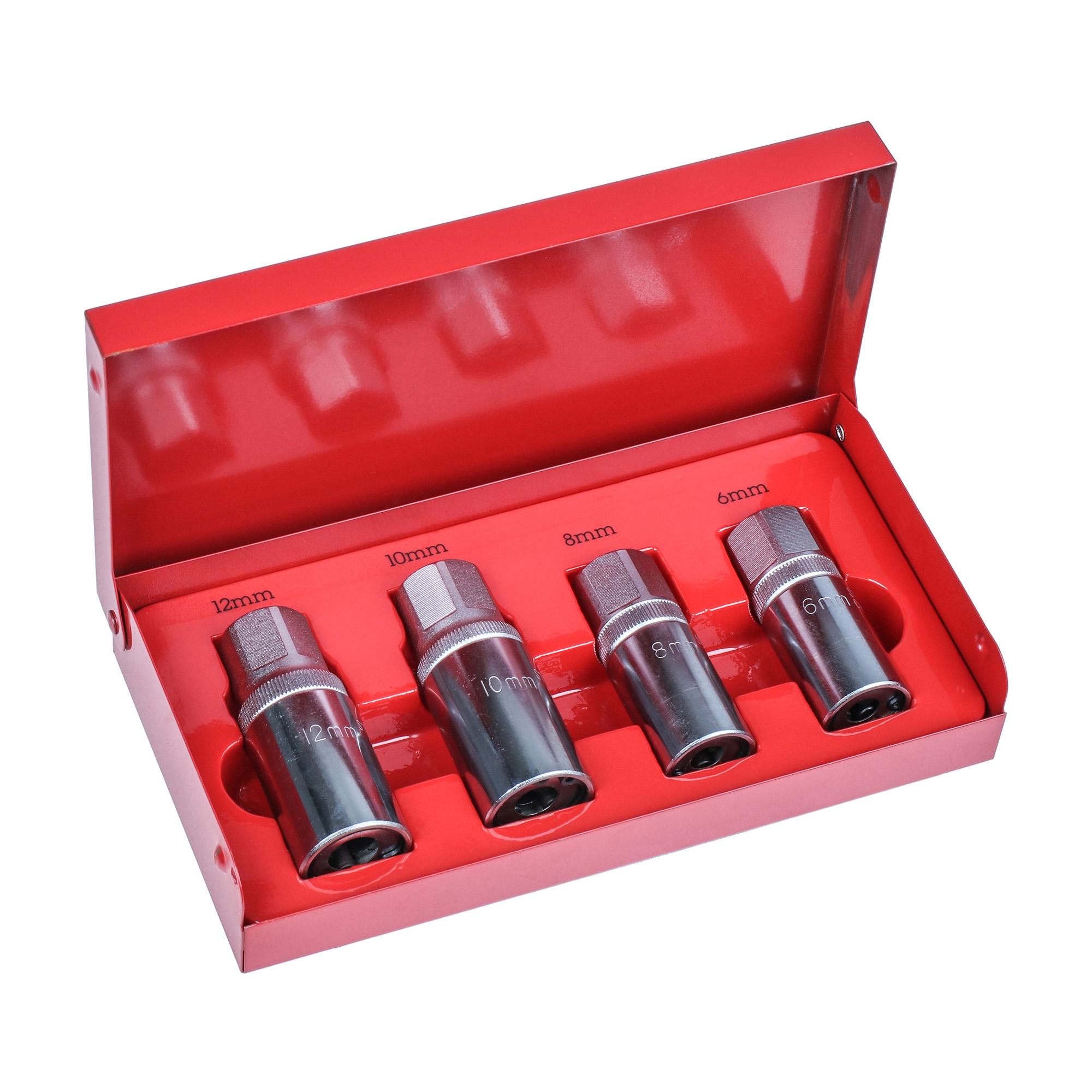 4tlg Stehbolzen Ausdreher Satz 6, 8, 10, 12 mm