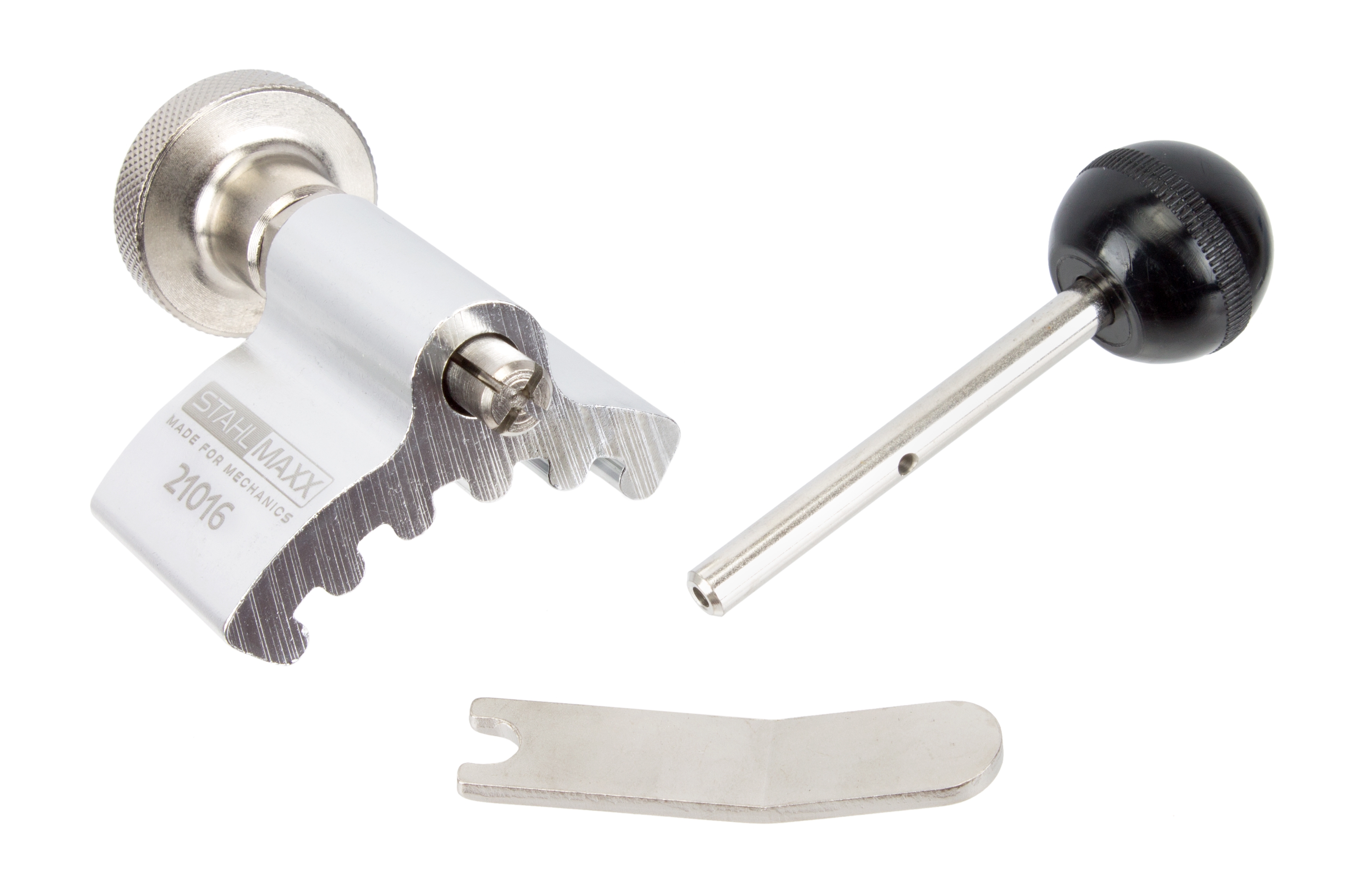 Arretierwerkzeug für Zahnriemenwechsel bei VAG