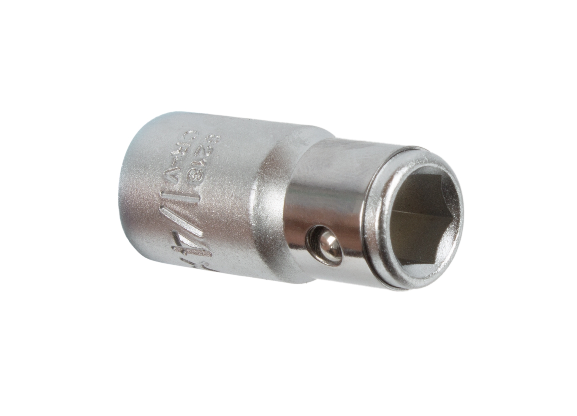 Bithalter Innenvierkant 1/4 6,3mm auf Innensechskant 1/4 6,3mm Bit Adapter