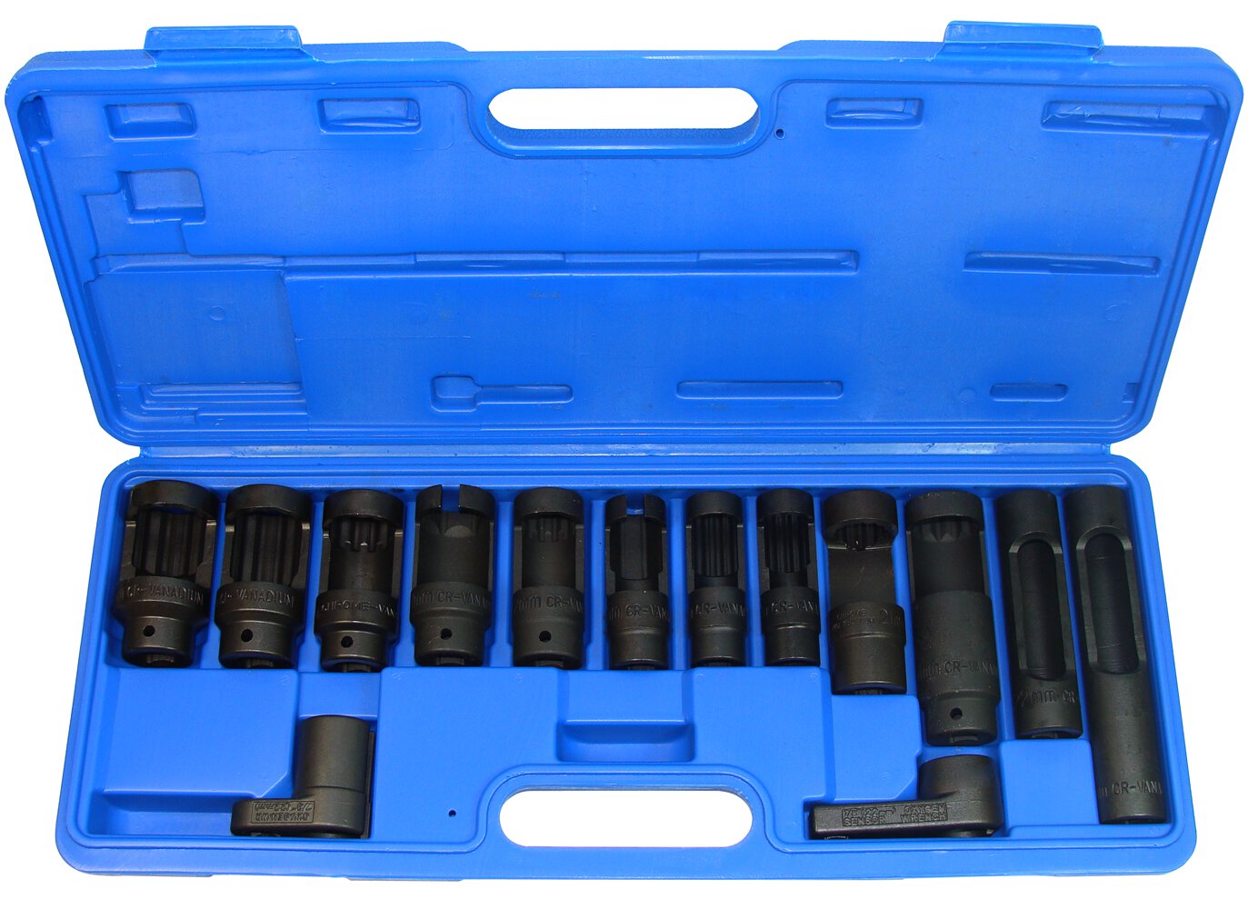Spezial Steckschlüssel Satz für Lambdasonden 14 tlg Werkzeug Nuss Schlüssel