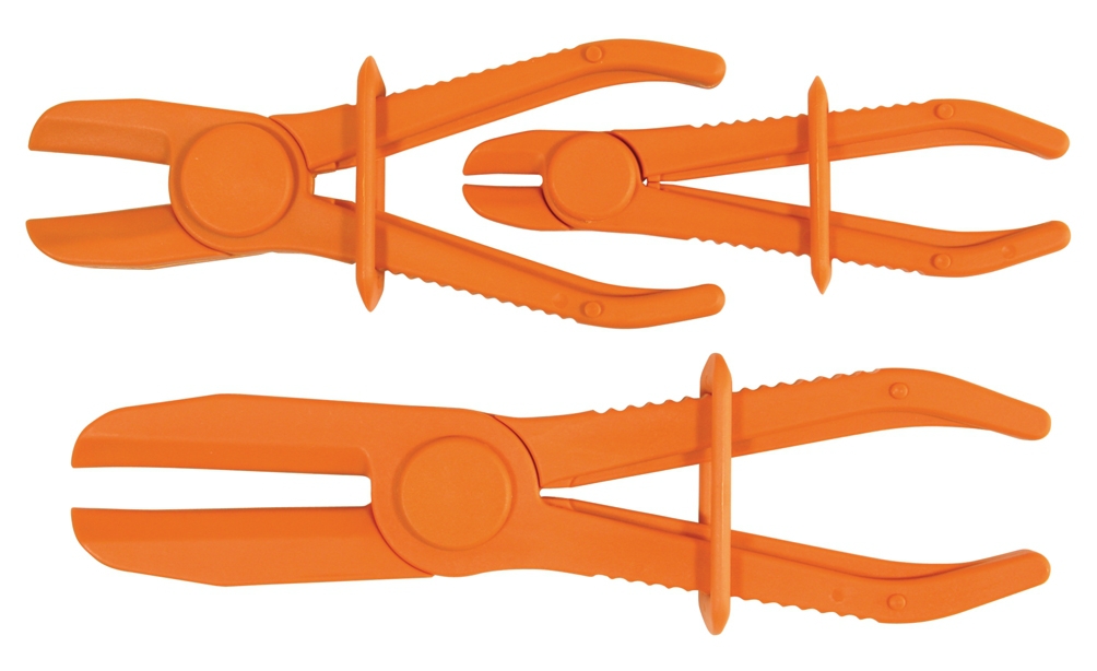 3-teiliges Set Abklemm-Zangen