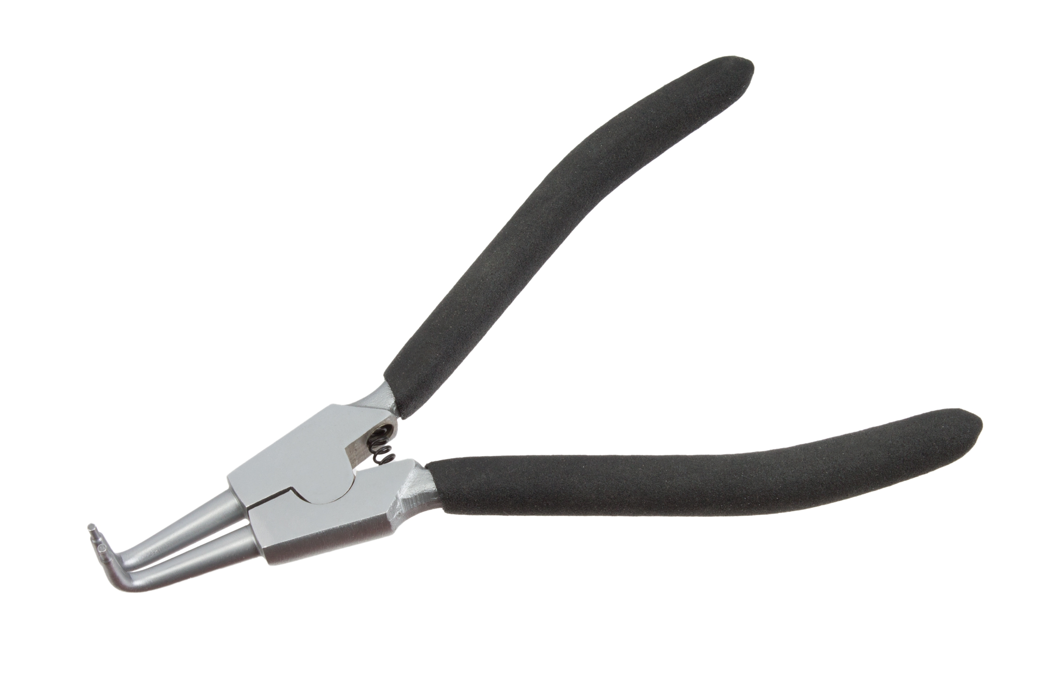 Sprengringzange 180 mm gebogen für Außensprengringe Seegeringzange