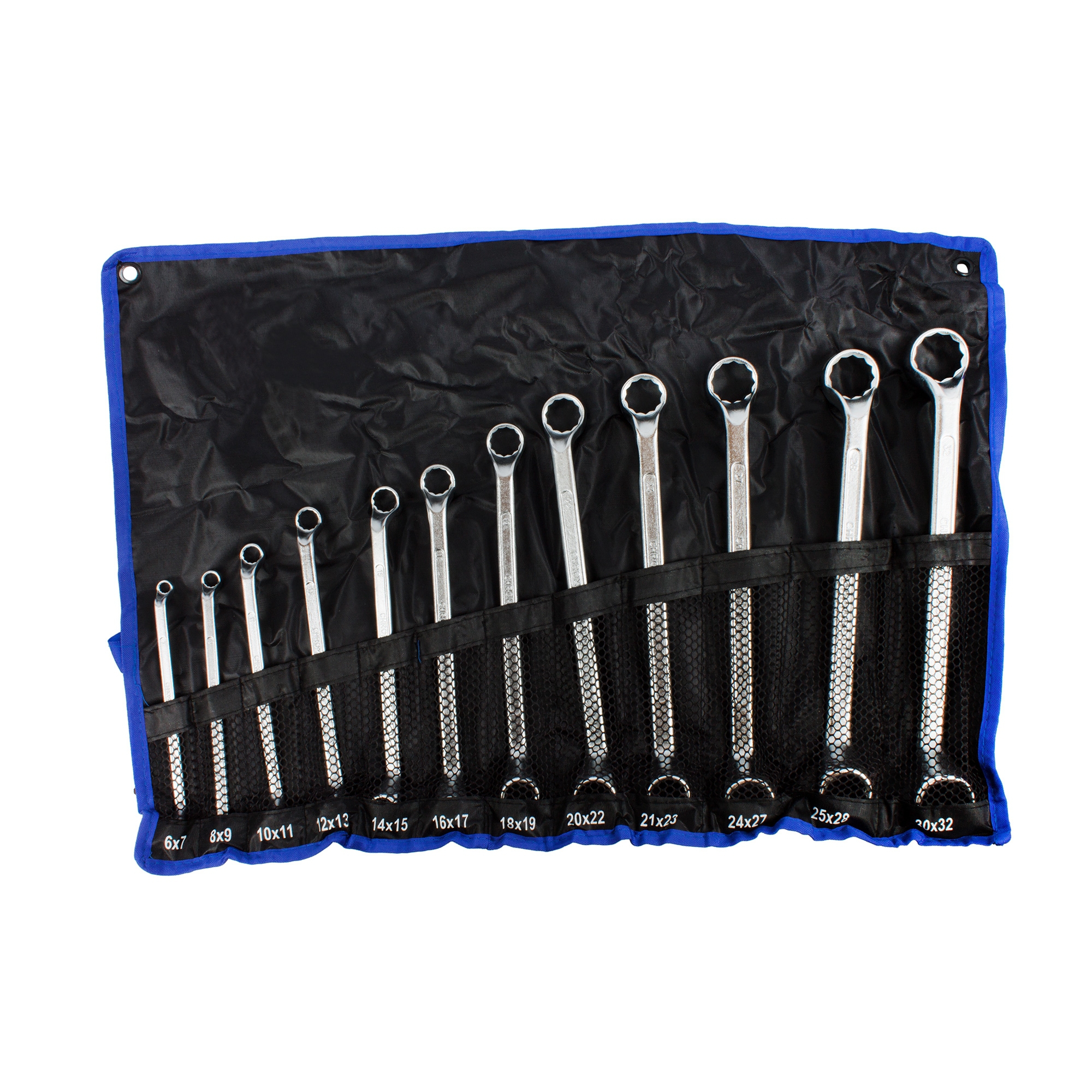 Doppel Ringschlüssel Satz 6-32 mm 12 tlg tief gekröpft Doppelringschlüssel Set