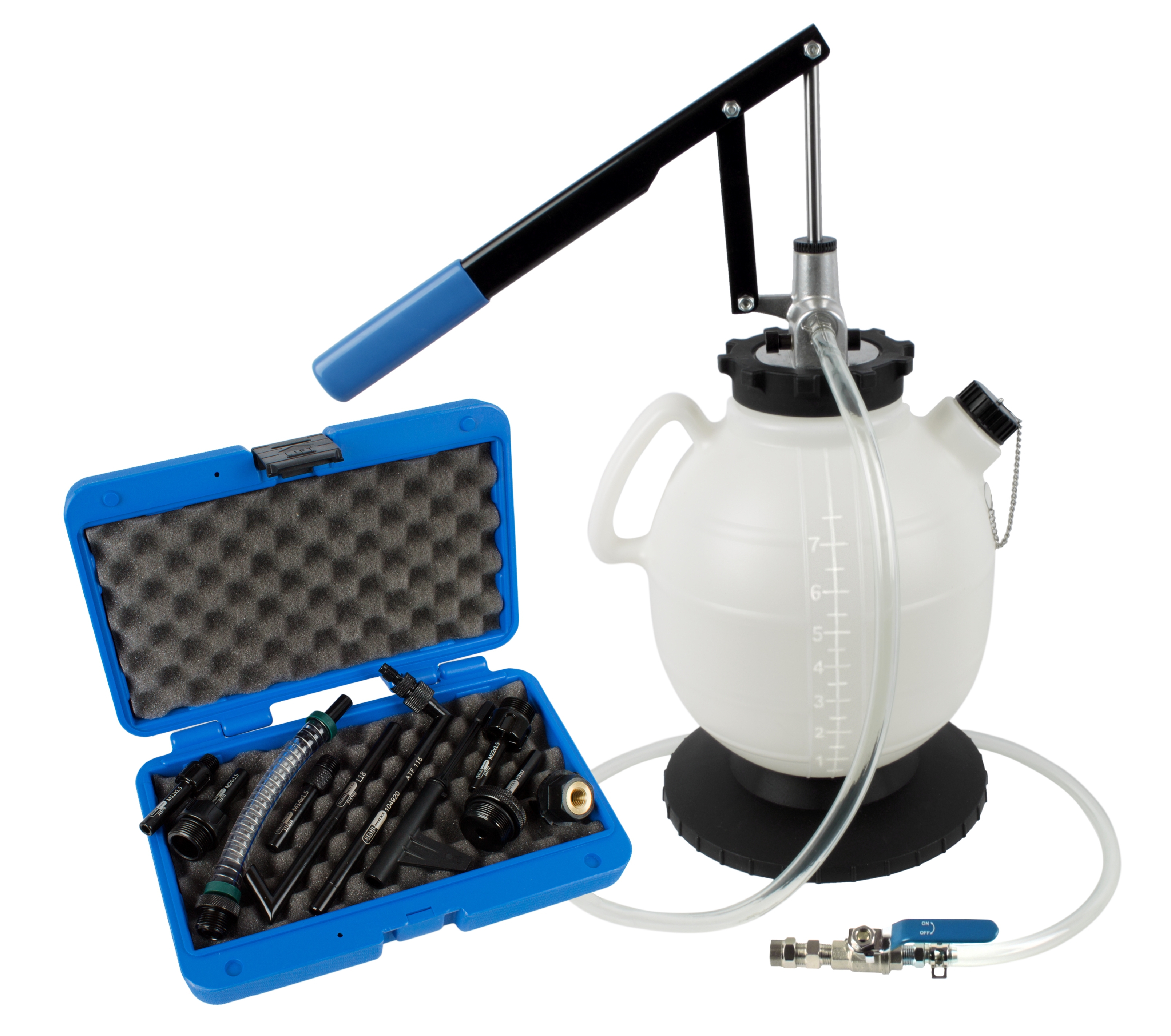 Getriebe-Öl-Einfüllgerät, +10 Adapter