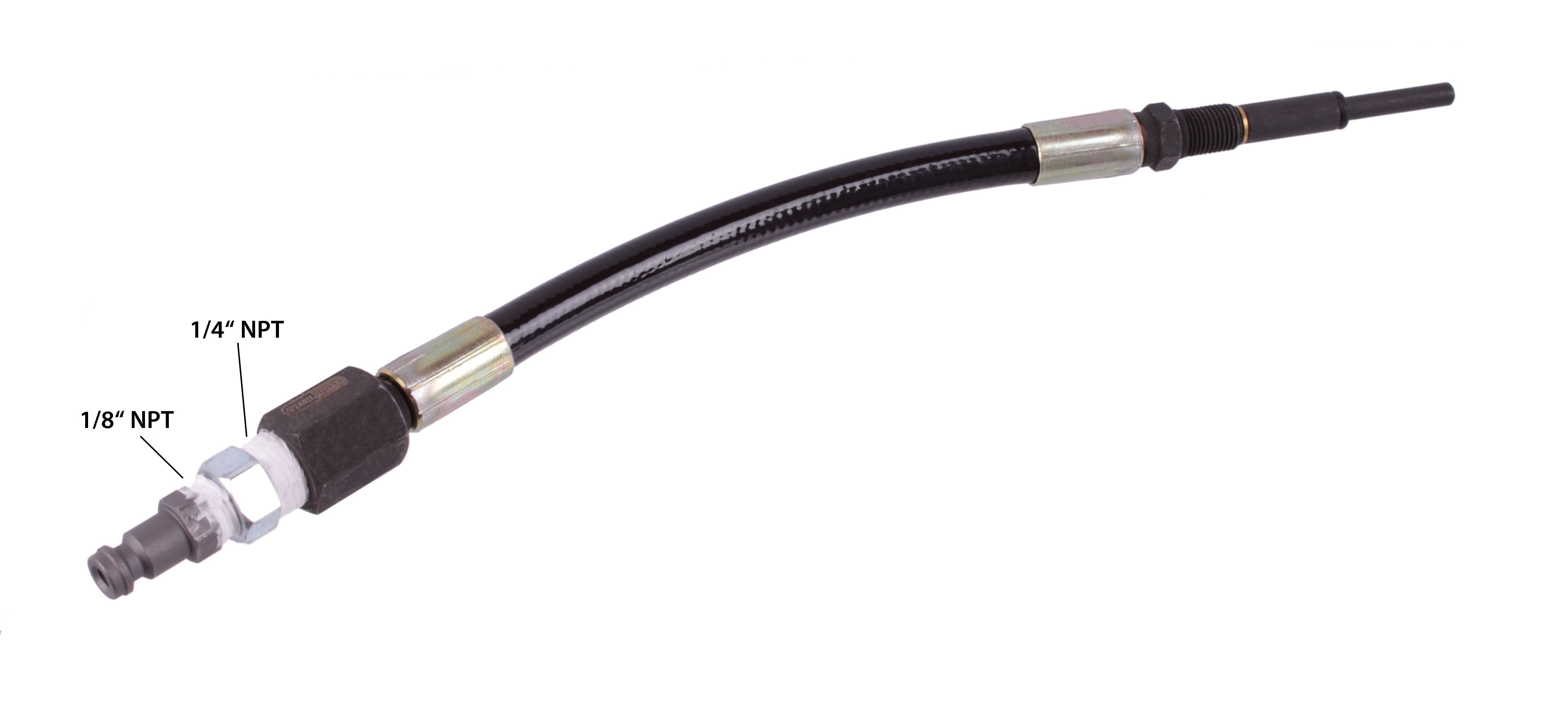 M10 x 1 Flexibler Glühkerzenadapter für Kompressionsprüfer